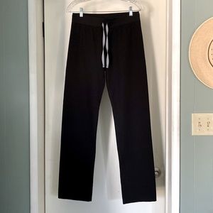 XS Tall Black Figs Basic Livingston Scrub Pants